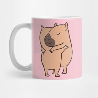 Capybara Hugs Mug